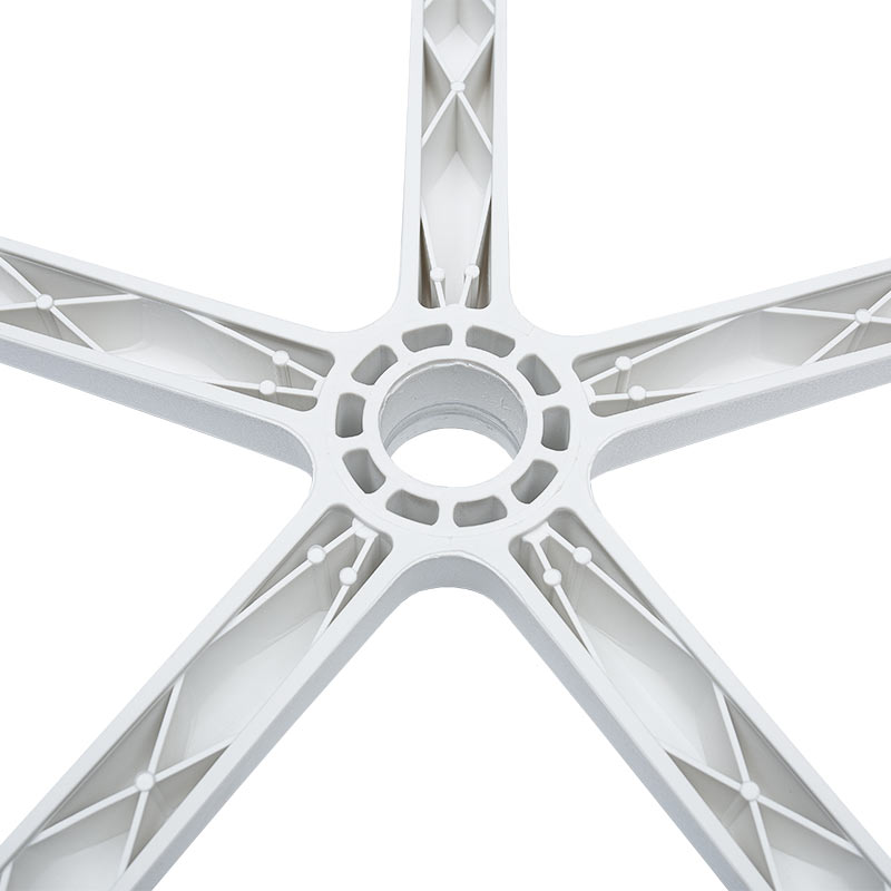 Pés planos tipo PA-A Pés de cadeira de nylon (base de nylon)