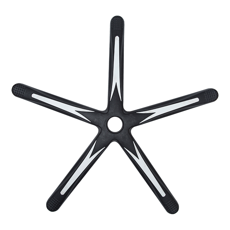 Pés para jogos PA-BW pés de cadeira de náilon (base de náilon)