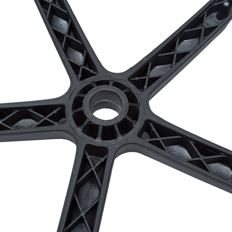 Pé de couro PA-A (base de náilon)