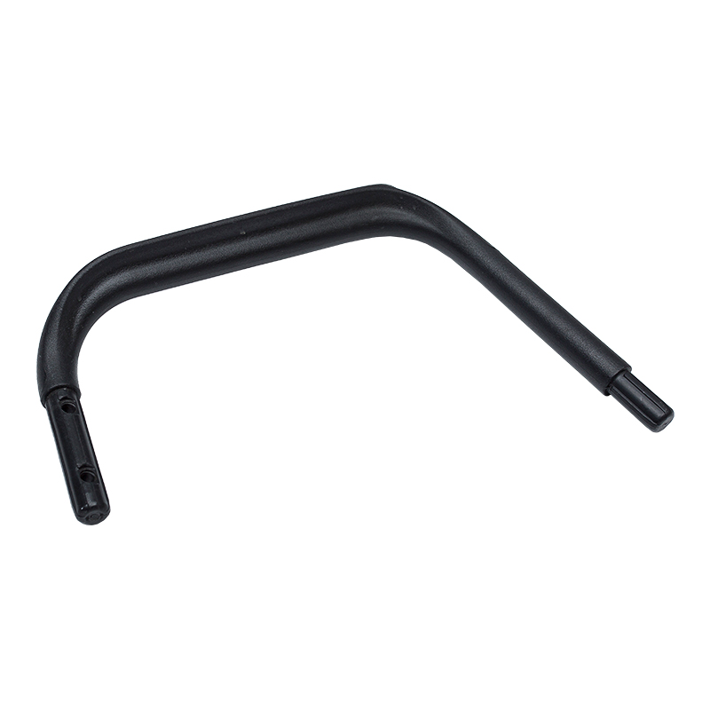 BY-9001 material de nylon, superfície curvada, acessórios duráveis ​​para apoio de braço de cadeira